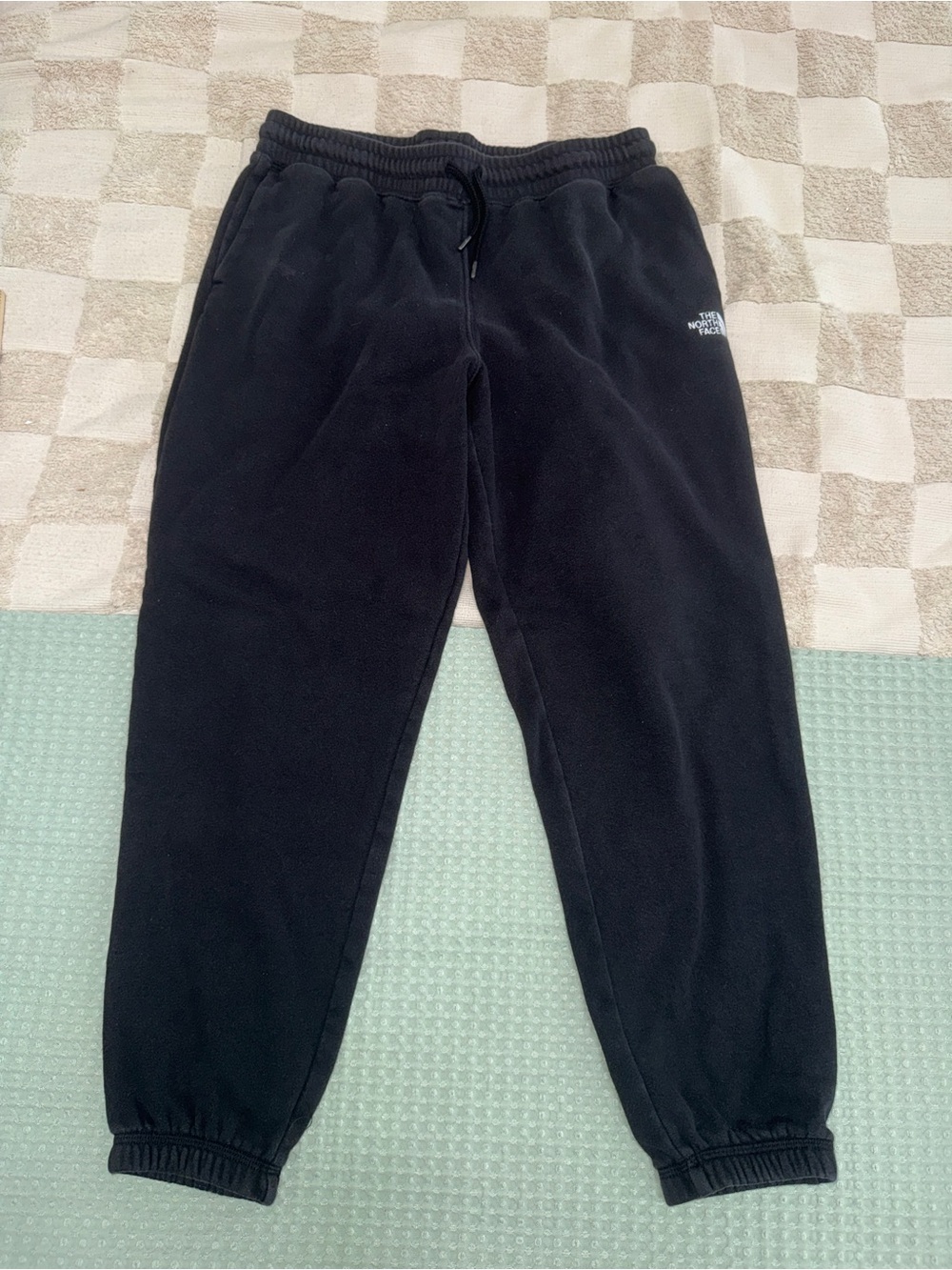 The North Face Black Fleece Joggers M